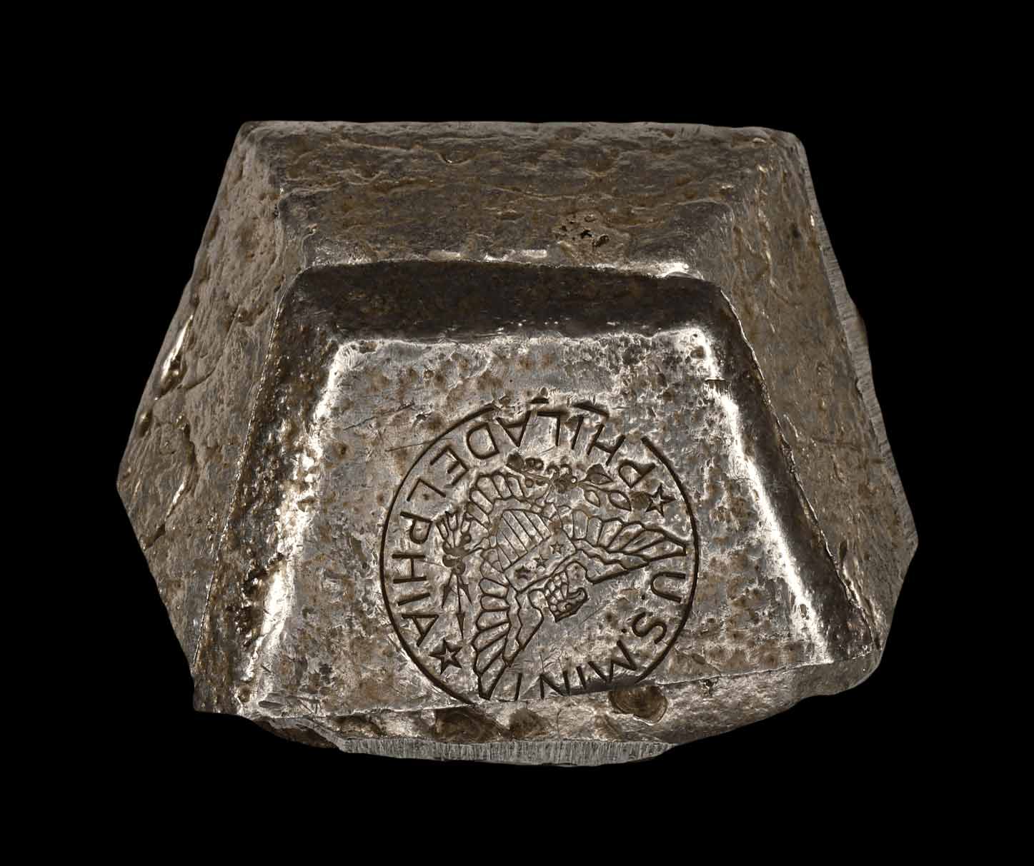 Undated U.S. Mint Philadelphia Hallmark Fragments 